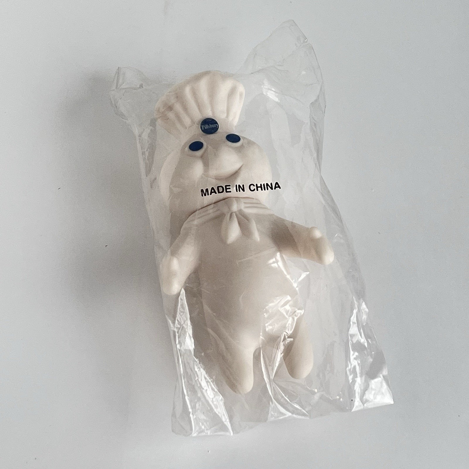 Vintage 1971 Pillsbury Doughboy Poppin’ Fresh Swivel Head Figured Sealed NIP