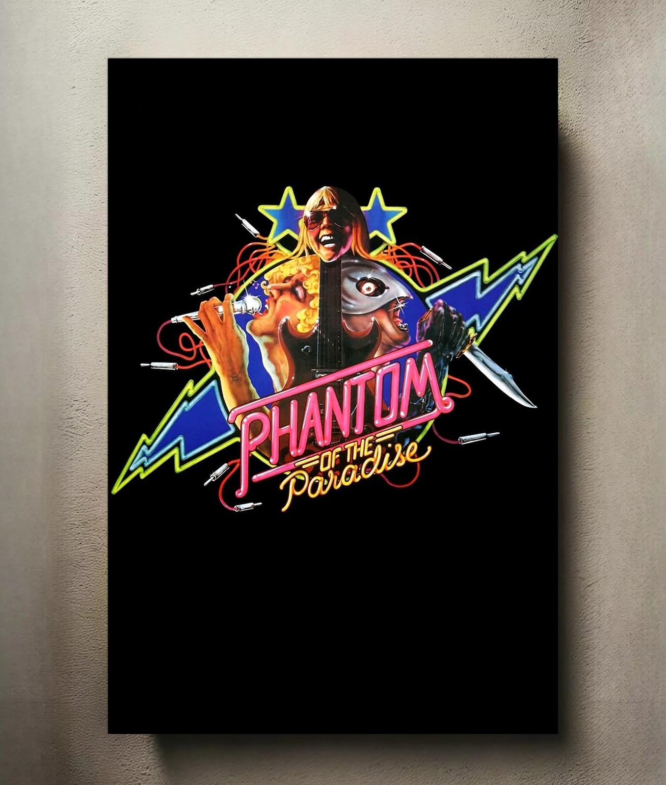 Phantom of the Paradise 8x12 Metal Movie Poster Sign
