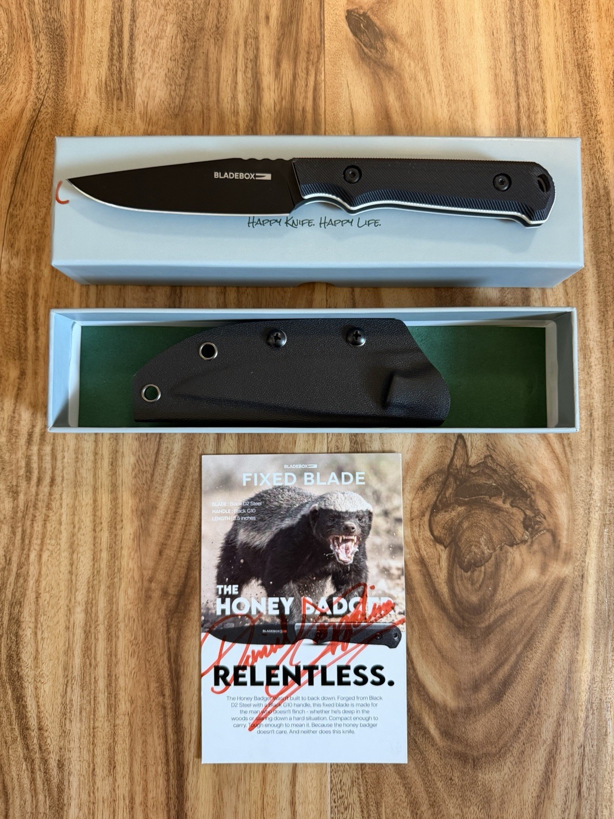 Bladebox Honey Badger Prototype 