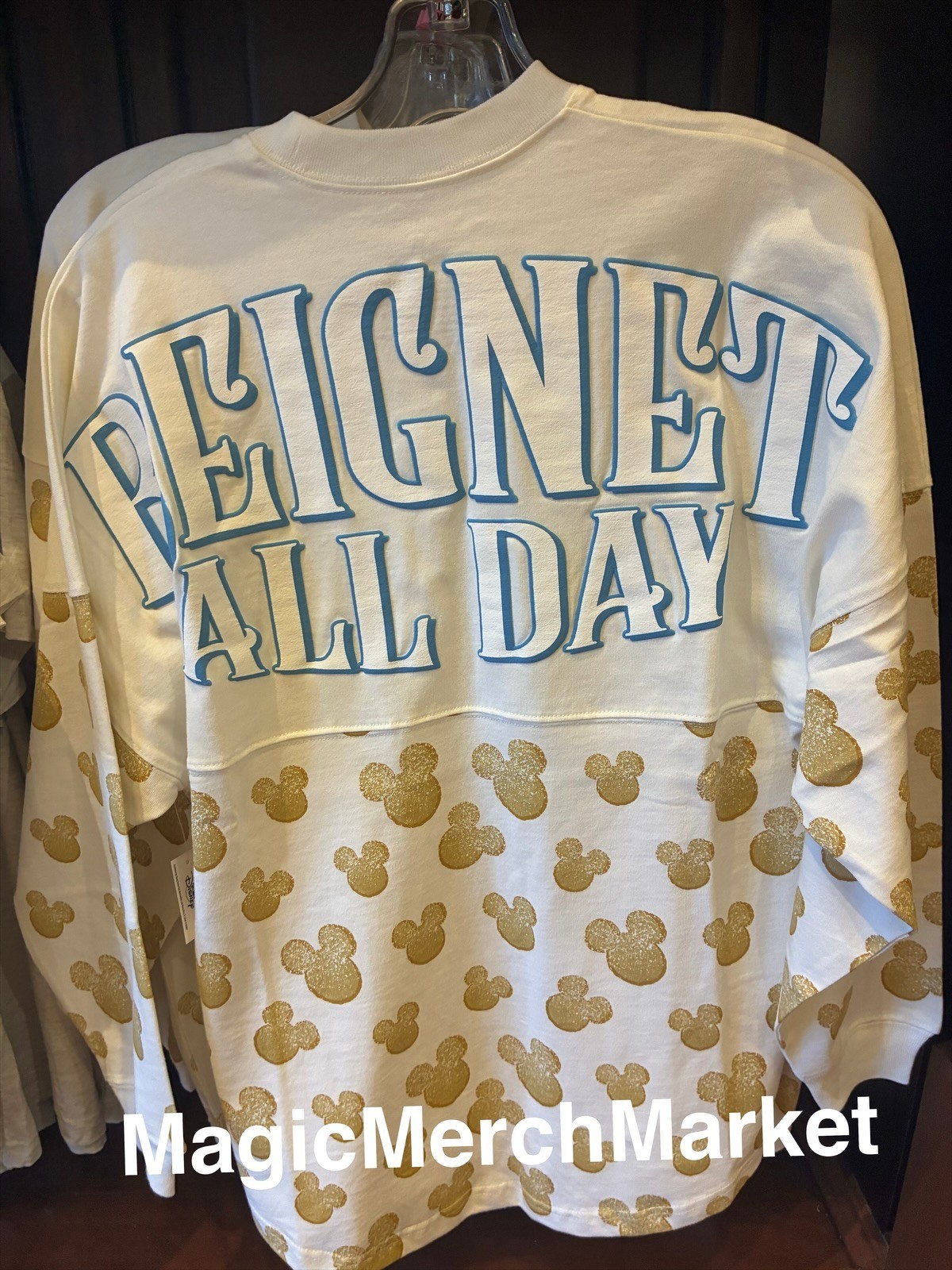 Disney Parks 2026 Port Orleans Resort Beignet All Day Spirit Jersey Adult NWT