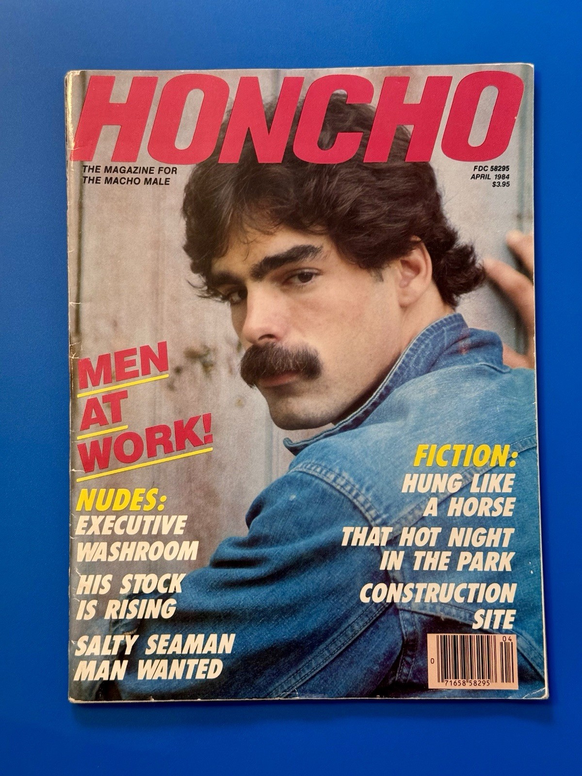 Honcho 1984 Gay Male Intrst LGBTQ Collectible Nudes