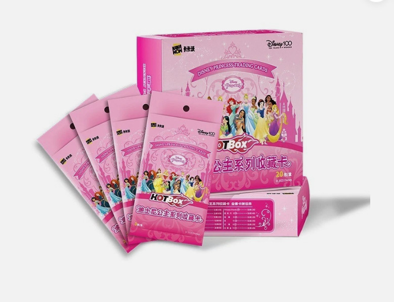 2023 Kakawow Disney 100 Hotbox Princess Collection card Sealed Box
