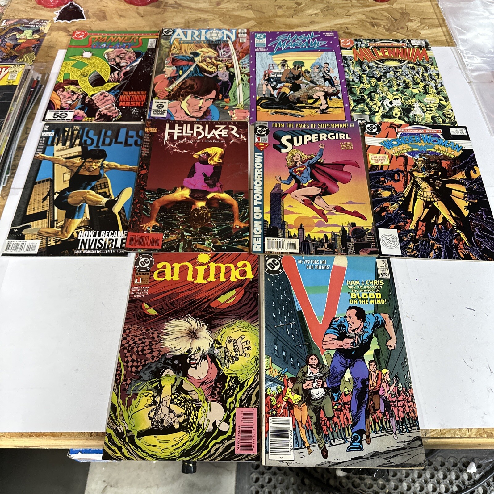 DC comics mixed comic lot  80s 90s Av 50