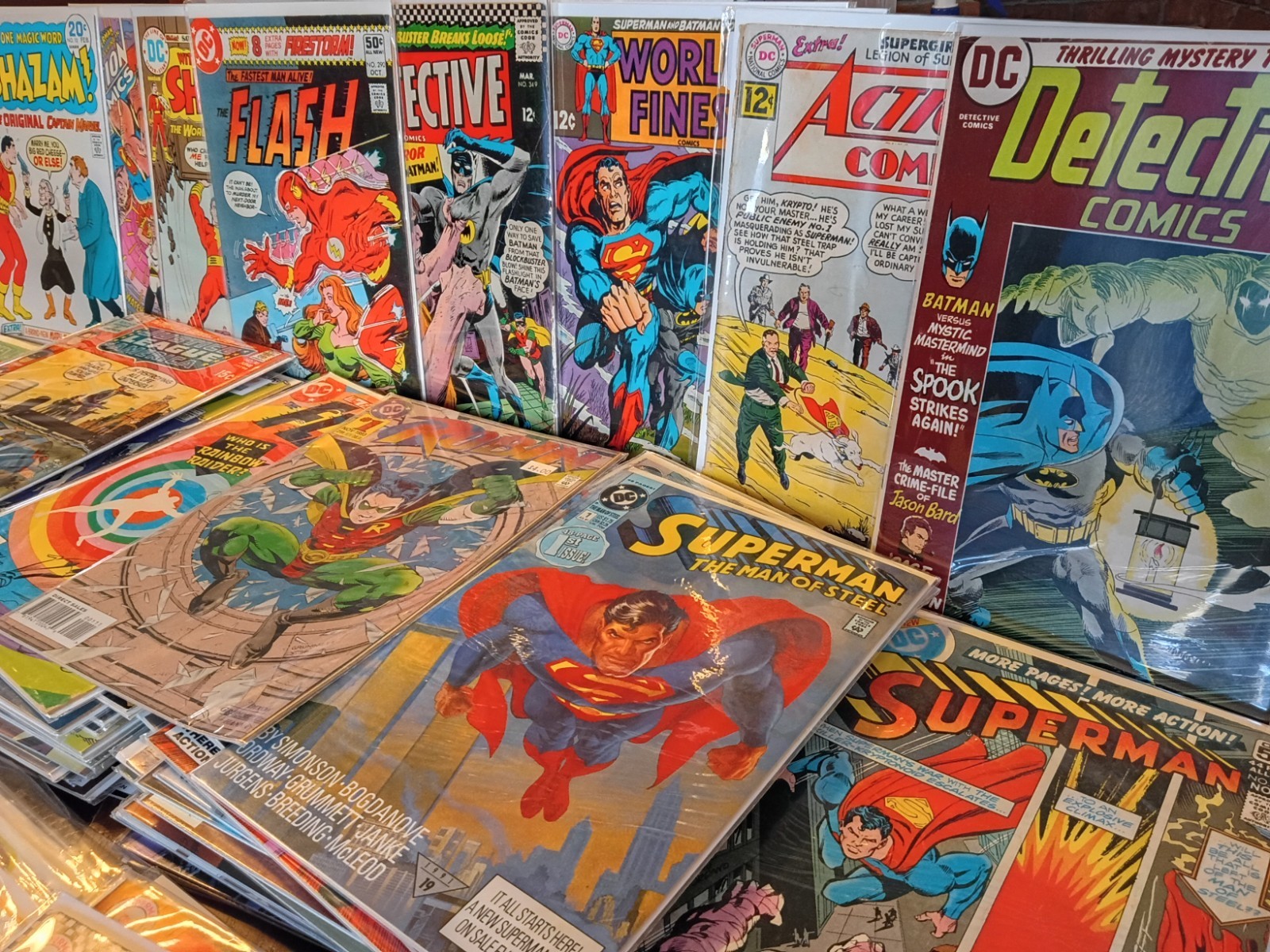 PREMIUM DC comics Mystery Box.  Silver, Bronze, keys, #1s, Runs And more