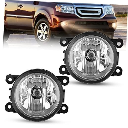 Fog Light Assembly Compatible with 2005-2009 Ford Mustang 2005-2016 Ford