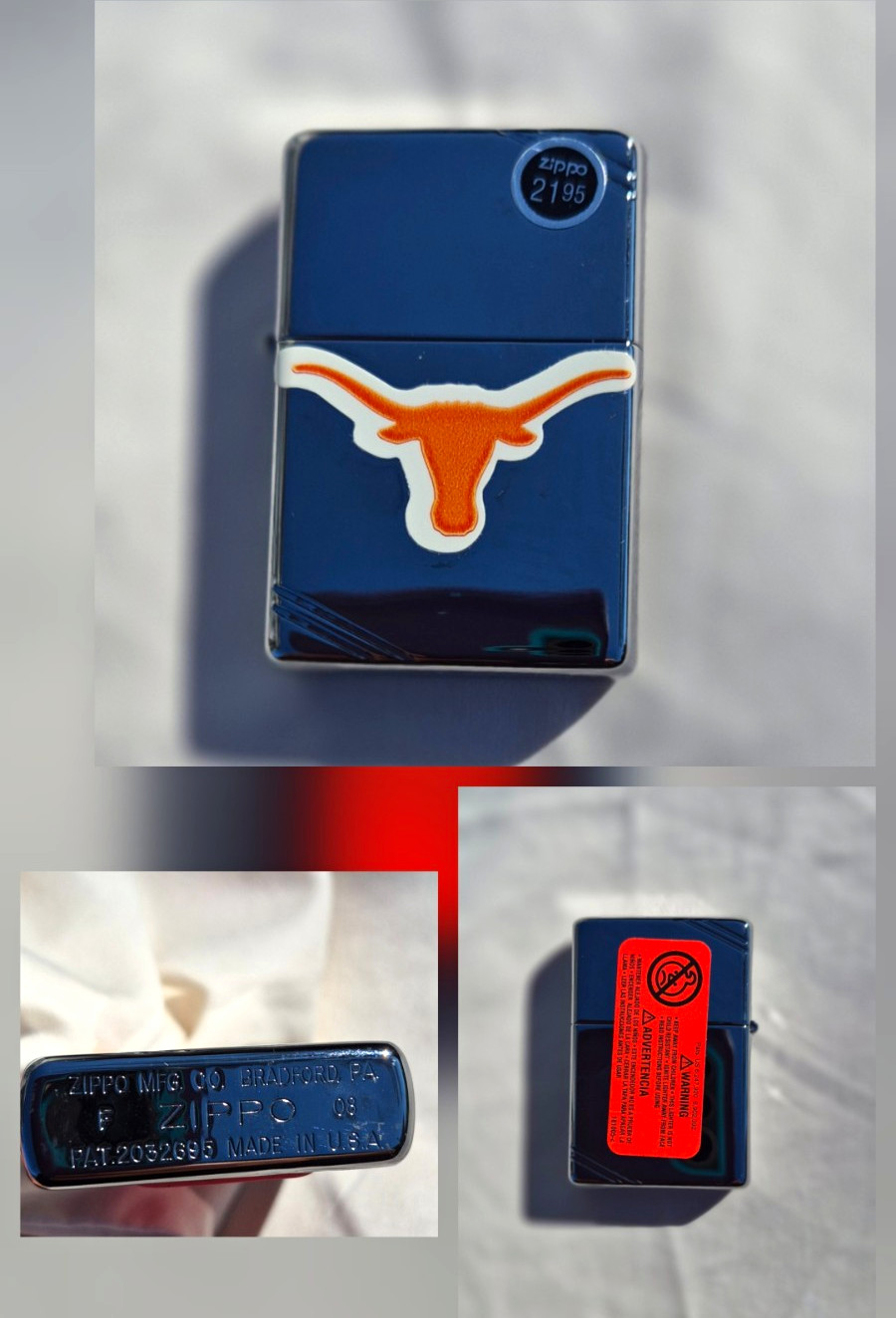 Zippo Texas Longhorn
