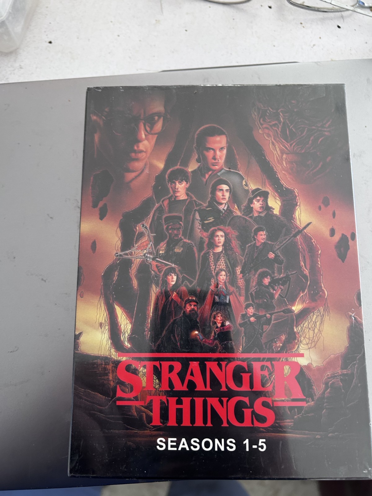 stranger things 1-5 complete series 14 disc dvd box set