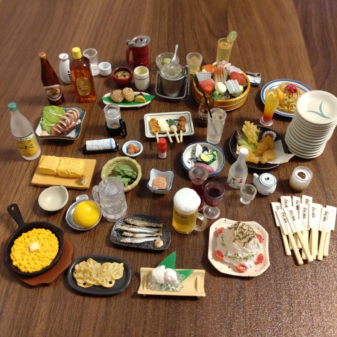 Re-Ment Washoku Japanese Food Miniature Set Izakaya Rare Collectible C689 Re-Ment Washoku Japanese Food Miniature Set Izakaya Rare Collectible C689