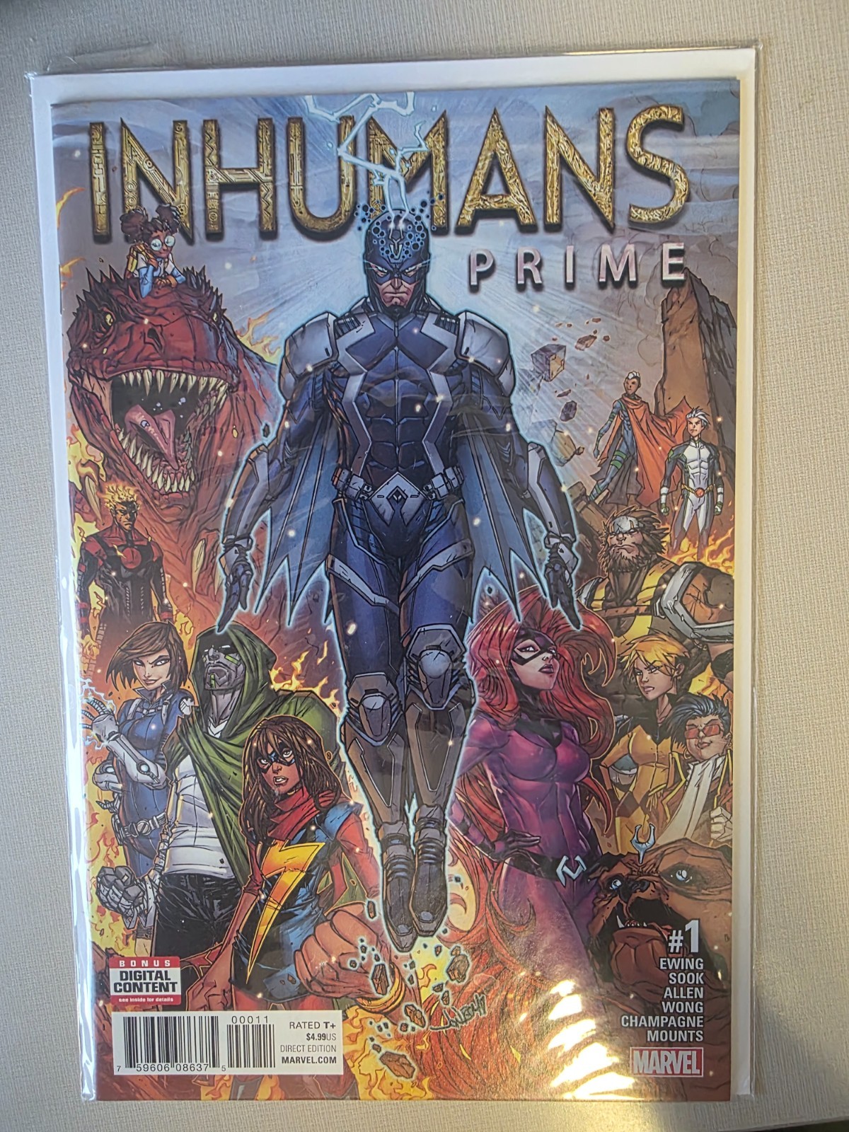 Marvel Comics: Inhumans Prime. Issue #1