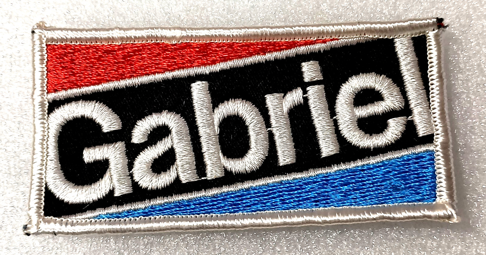 Vintage Gabriel Shock Absorbers  Employee Cloth Hat Patch New NOS 1970s