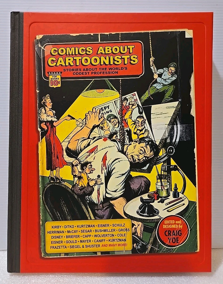 Comics About Cartoonists Hardcover GN Kirby Ditko Siegel - Craig Yoe Editor 