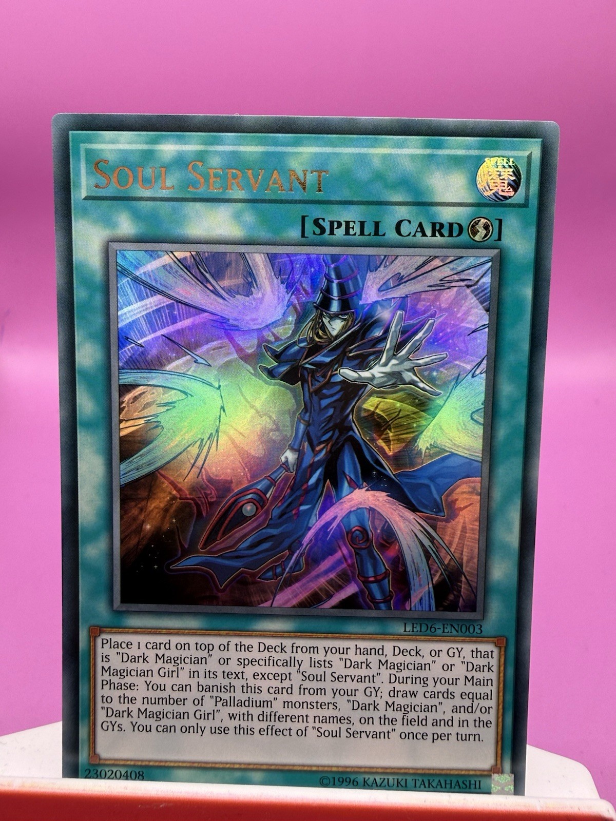 Yu-Gi-Oh Soul Servant LED6-EN003 Ultra Rare Legendary Duelists Magical hero 