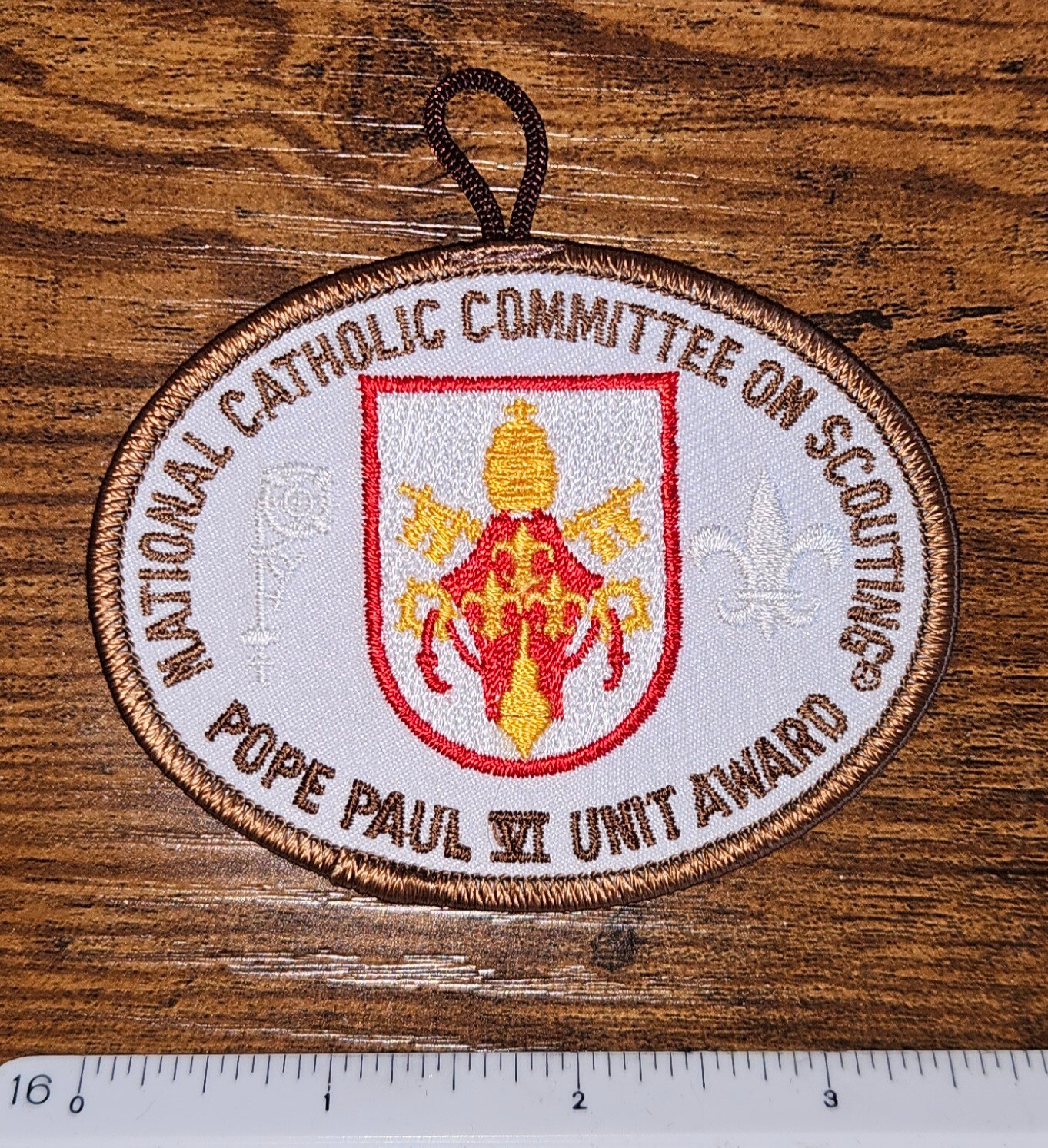 National Catholic Committee on Scouting Pope Paul VI Unit Award Boy Scout Patch