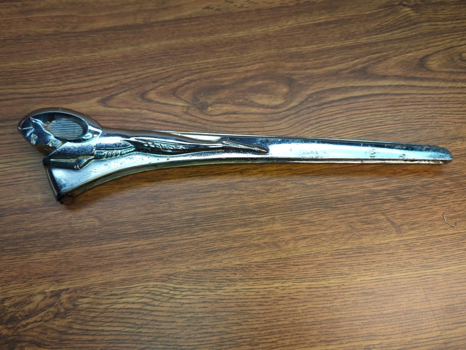Vintage 1948-1951 Dodge Ram Pickup Hood Ornament Chrome Mopar