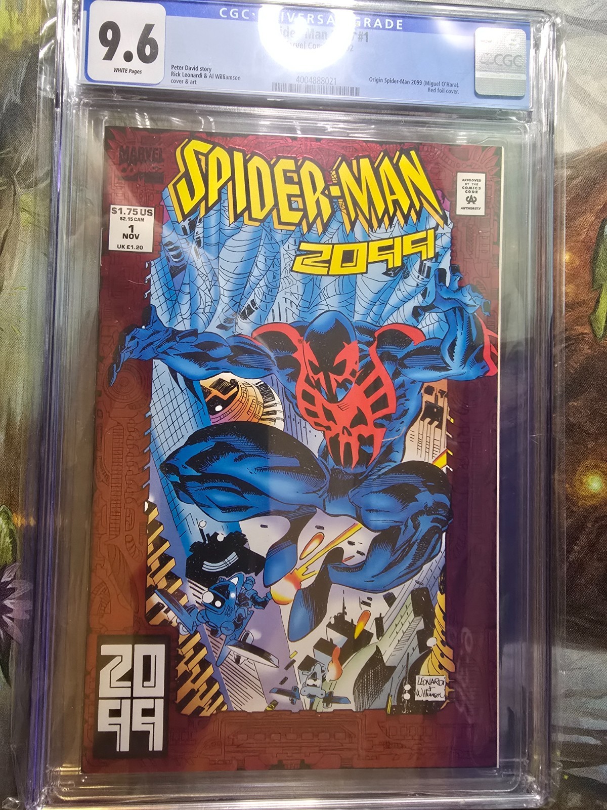 Spider-Man 2099 #1 (Marvel Comics November 1992) CGC 9.6