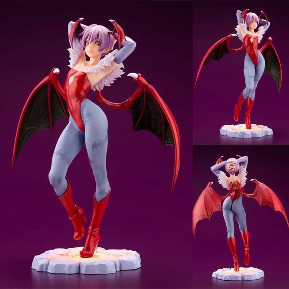 Darkstalkers Lilith Aensland Figure 7.87in PVC Statue Action Model Toy Gift