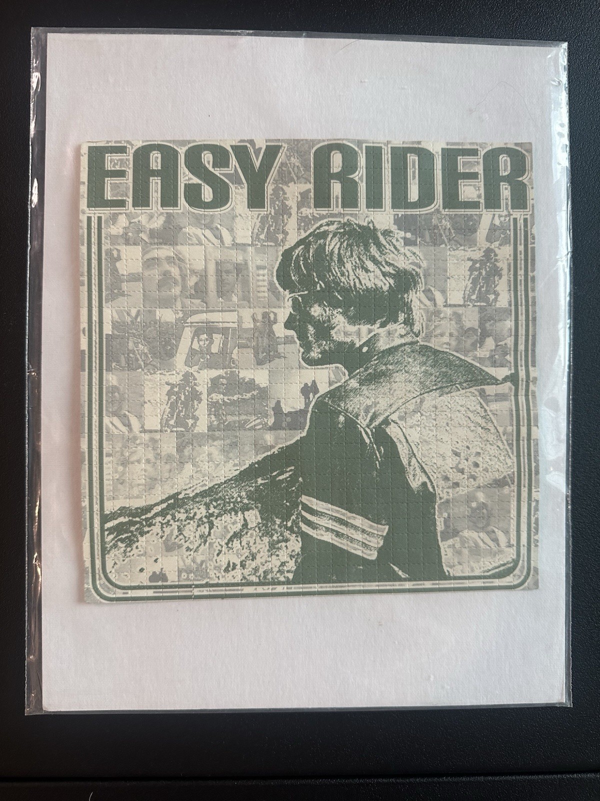 EASY RIDER Motorcycle MOVIE BLOTTER ART 60s easyrider biker Lomax Peter Fonda 