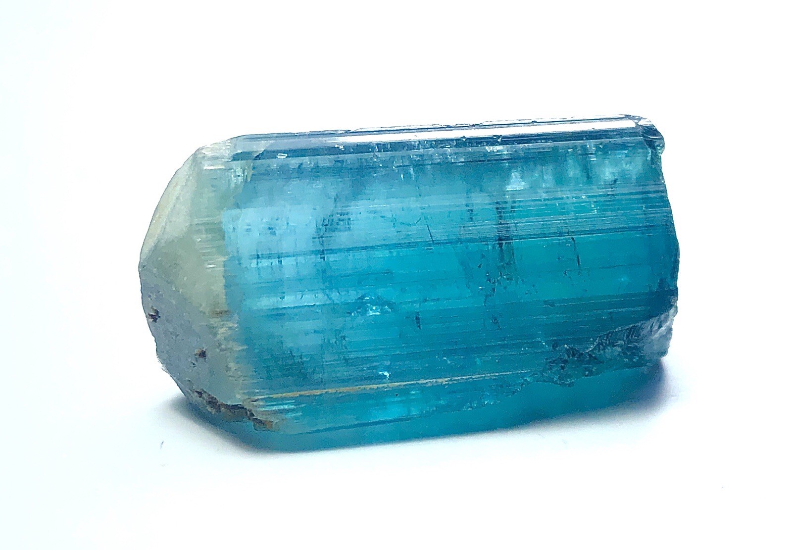 Beautiful an amazing naturel top quality neon blue color tourmaline crystal