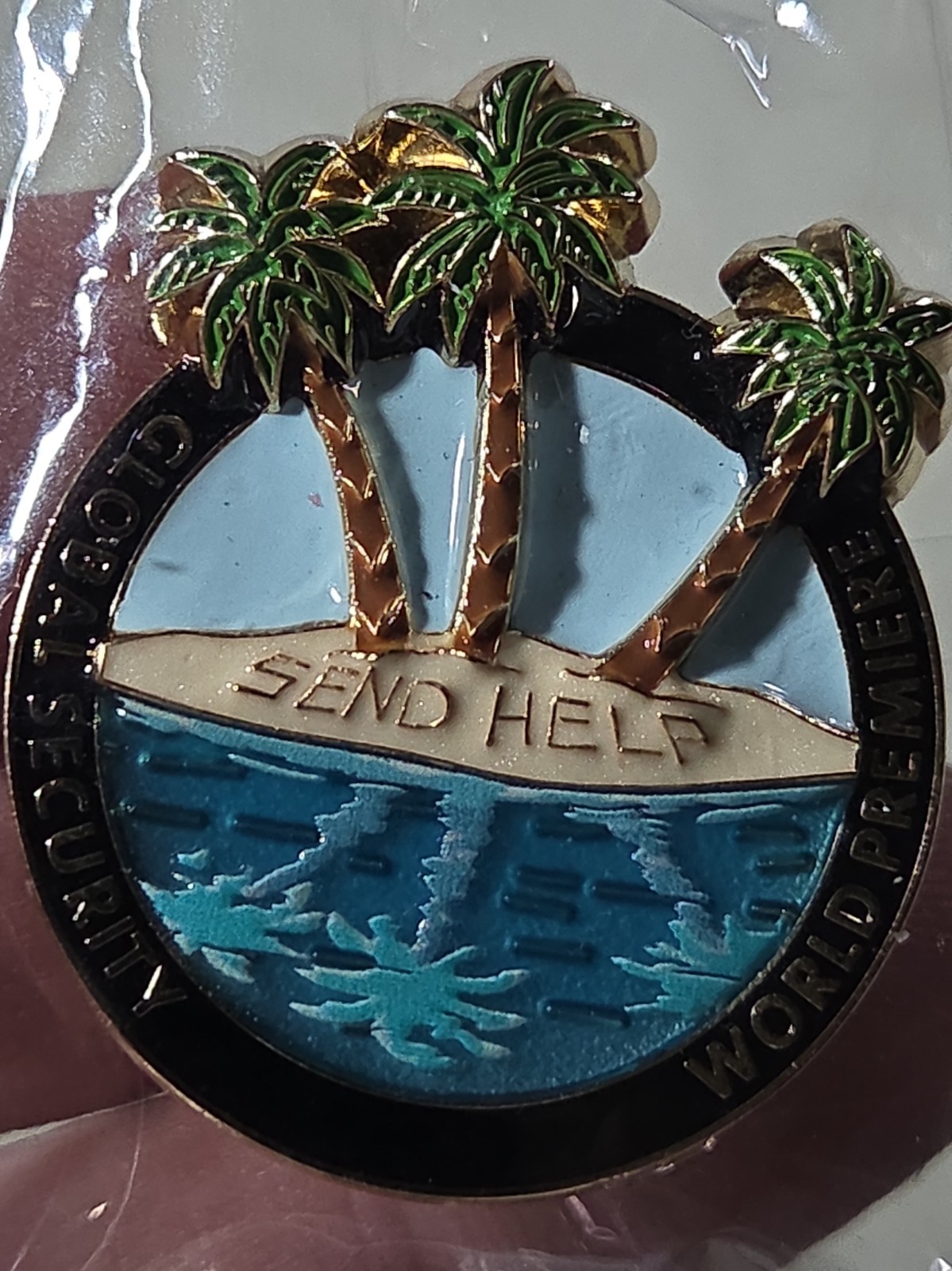 Disney Send Help World Premiere global Security Pin 20th Century Studios
