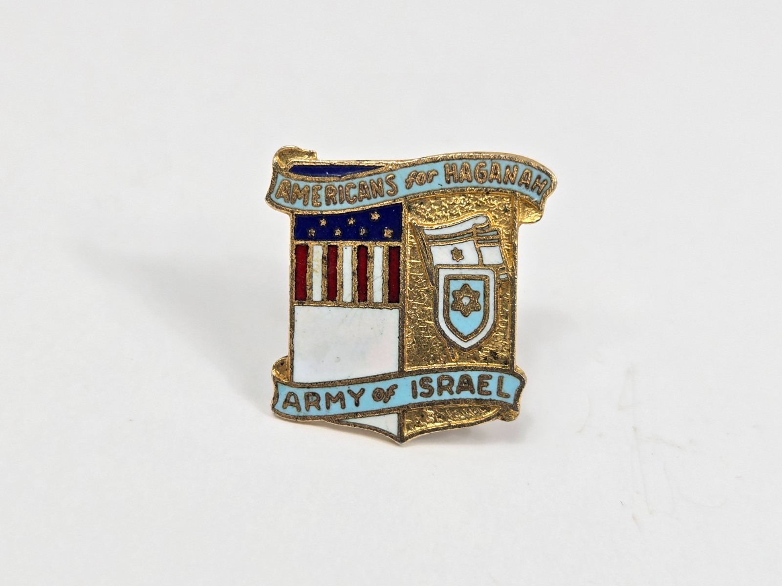 Vintage 1948 Americans for Haganah Army of Israel Pin