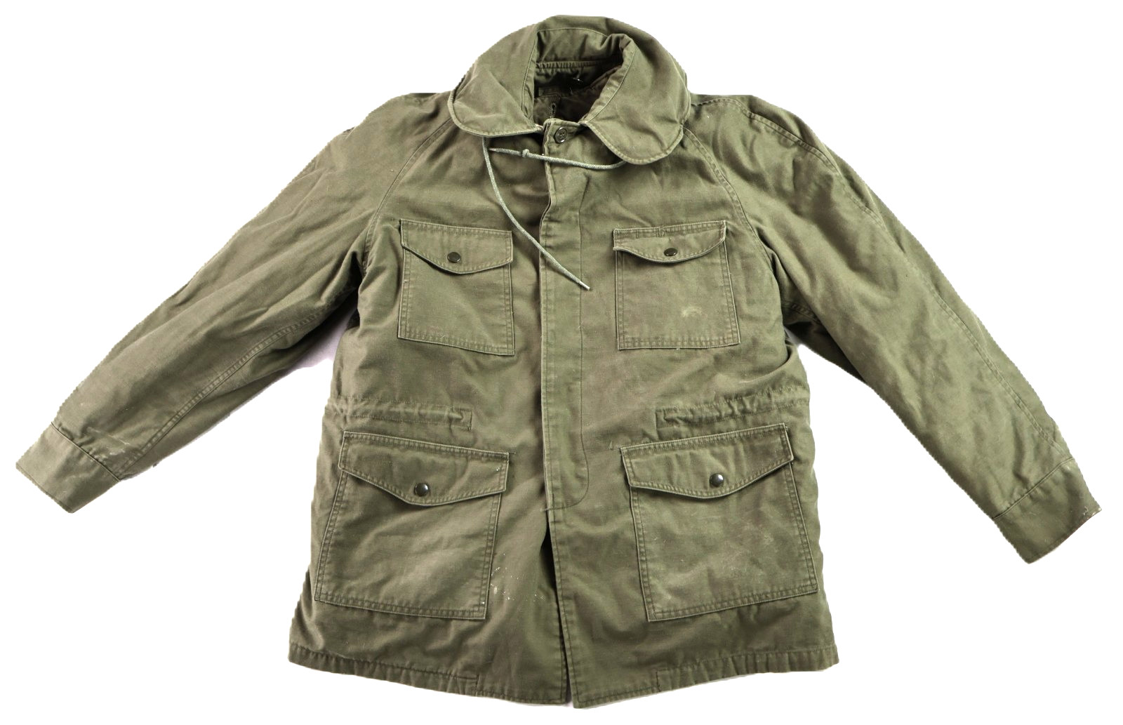 Vintage 60s 1966 Vietnam M Long Tall M-65 107 Lined Field Army Military Jacket