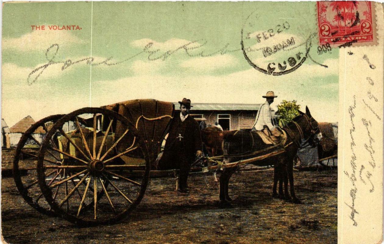Old postcard AK The Volanta MEXICO (598864)