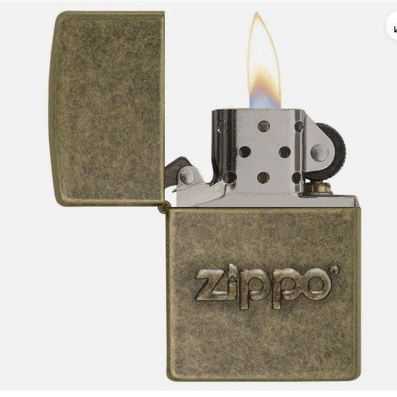 Zippo Antique Brass Stamp 28994/#6