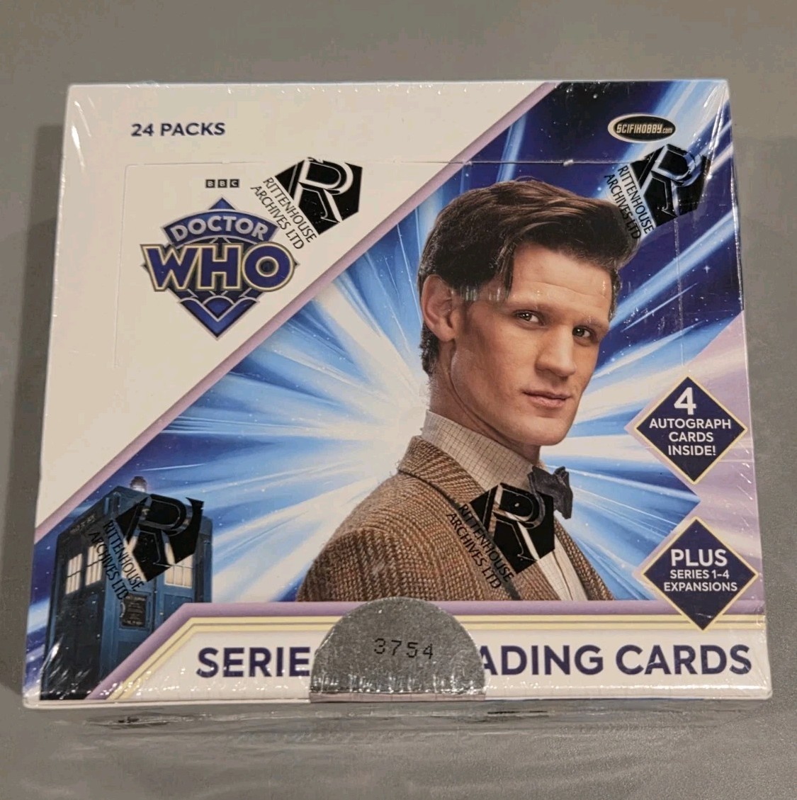 2024 Doctor Dr Who Series 5-7 Factory sealed card box w/4 Autograph cards