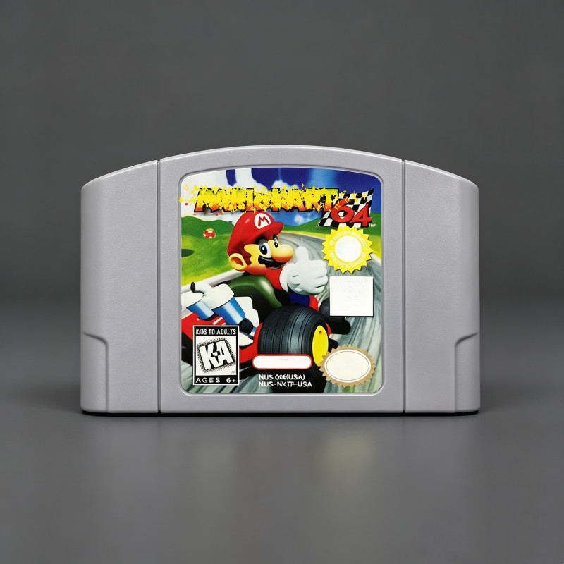 Mario Kart Games For Nintendo 64 Console US Version
