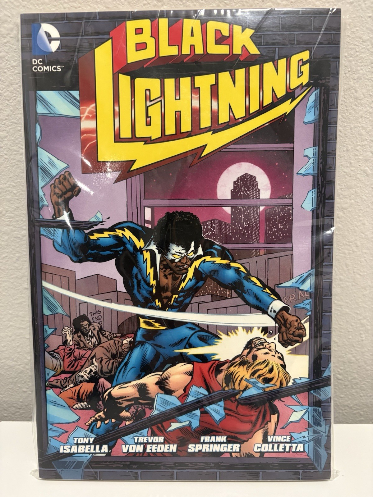 Black Lightning TPB 2015 DC Comics Tony Isabella Trevor Von Eeden - Excellent