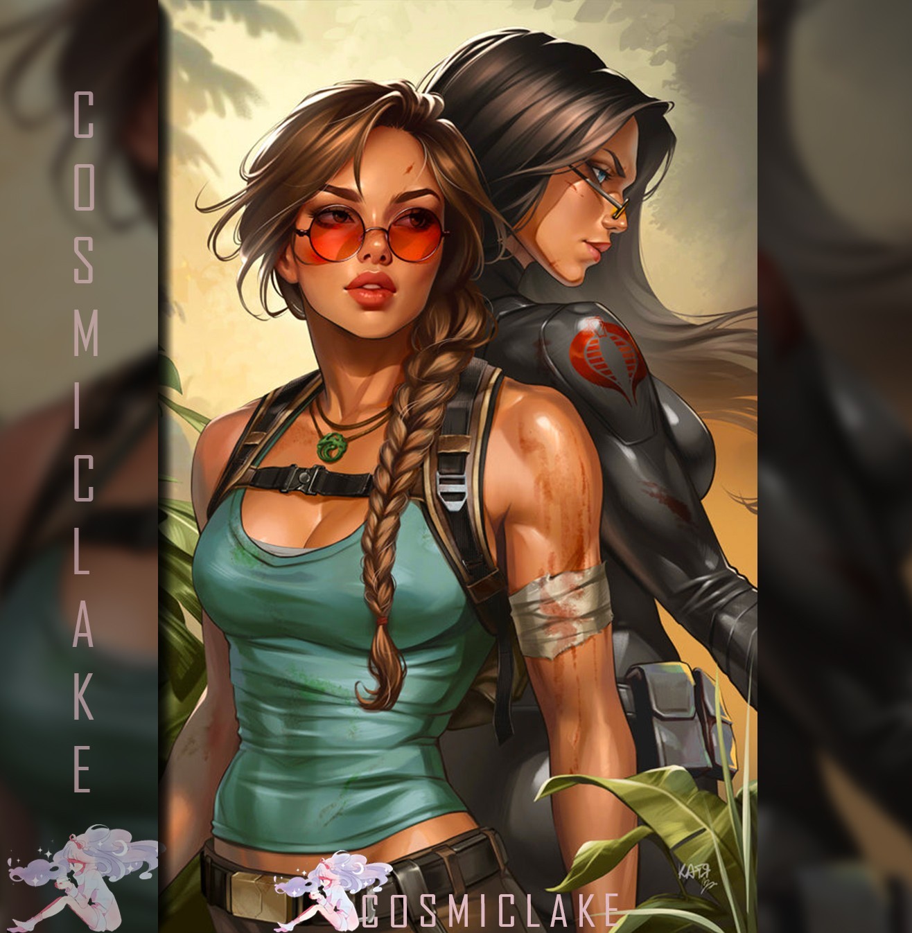 Gi Joe Real American Hero Tomb Raider #1 Sinyukhina Nycc Variant Presale 10/25☆