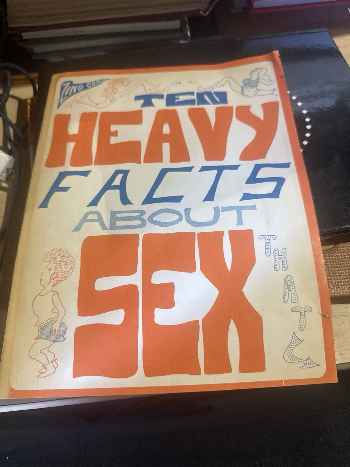 Rare Zing Comix Ten Heavy Facts About Sex 1971 Sol Gordon Sex Ed/Political Comic