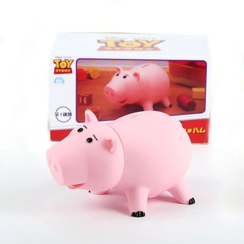 Disney Toy Story 4 Hamm Piggy Bank Q Version 21cm PVC Action Figure Kids Gift