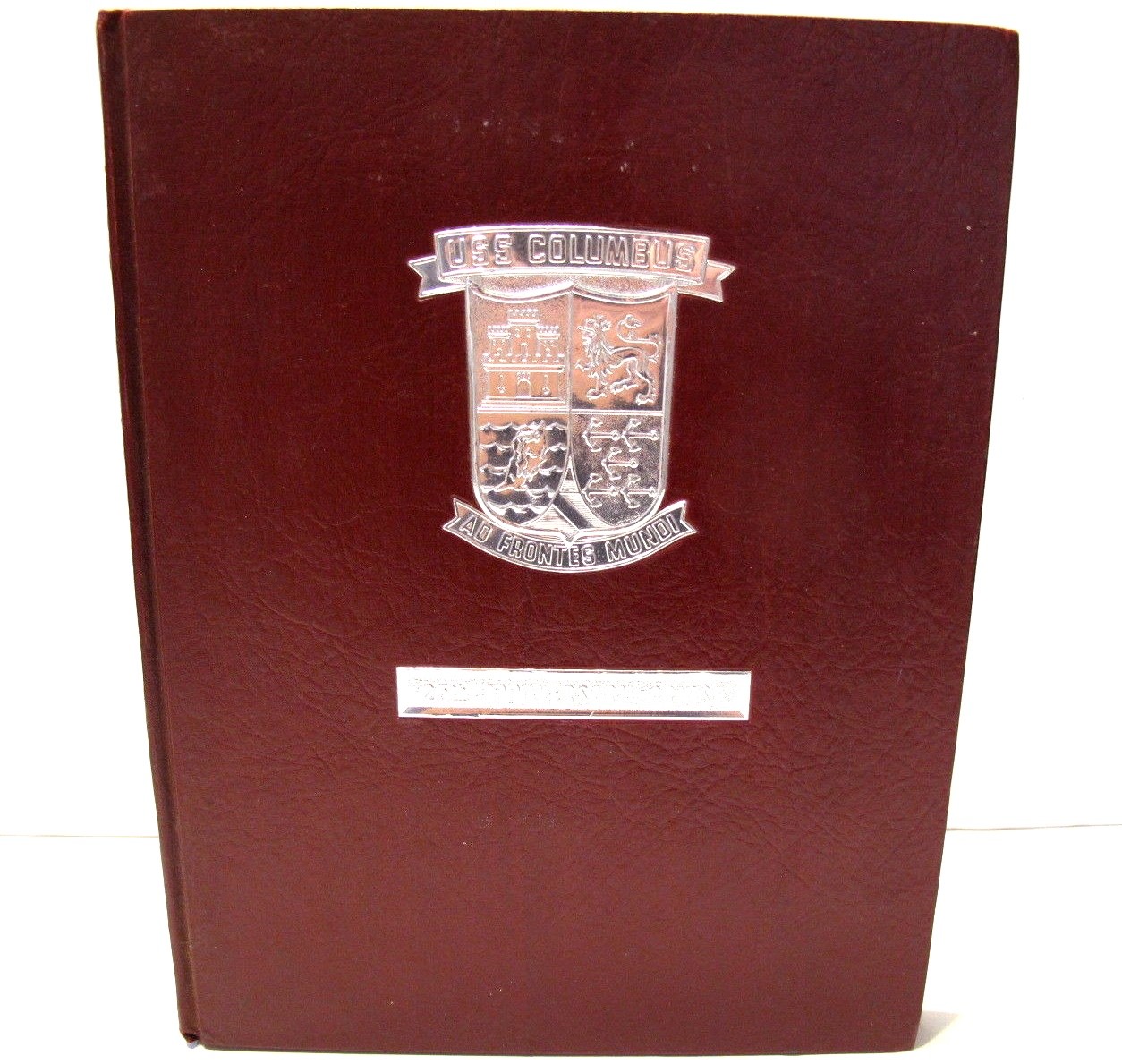 USS COLUMBUS CG-12 1969 1970 MEDITERRANEAN CRUISE BOOK 25th ANNIVERSARY 