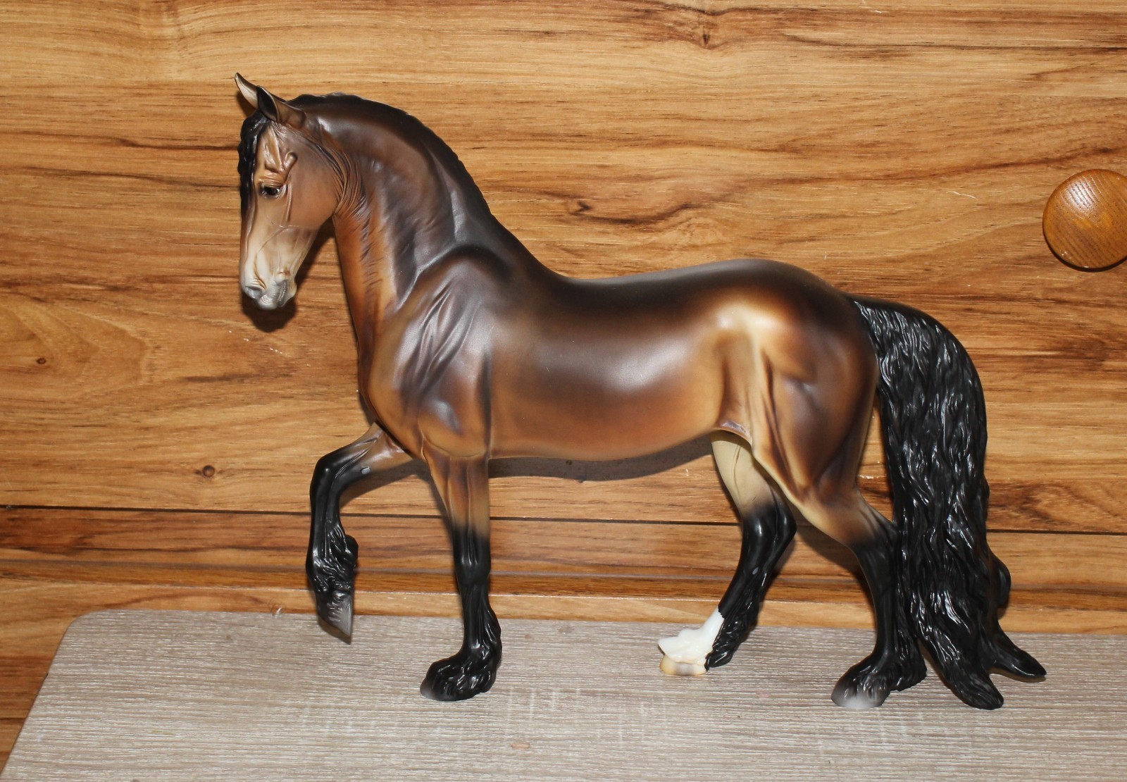 Breyer  MATTE BAY Scandi Surprise  BreyerFest 2026 Friesian Stallion Vermeer
