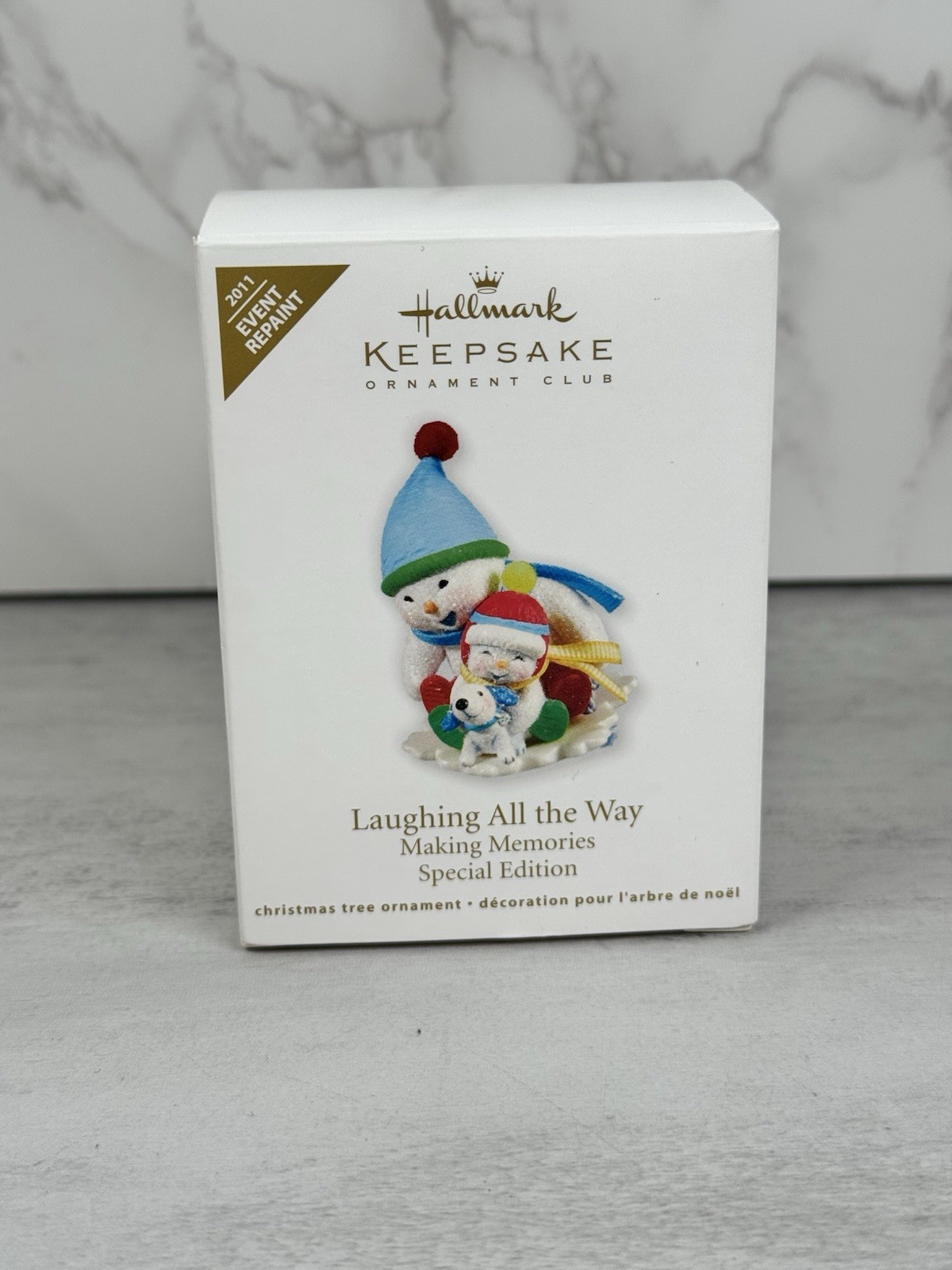 2011 Hallmark Event Repaint “Laughing All The Way” Making Memories RARE + AUTO