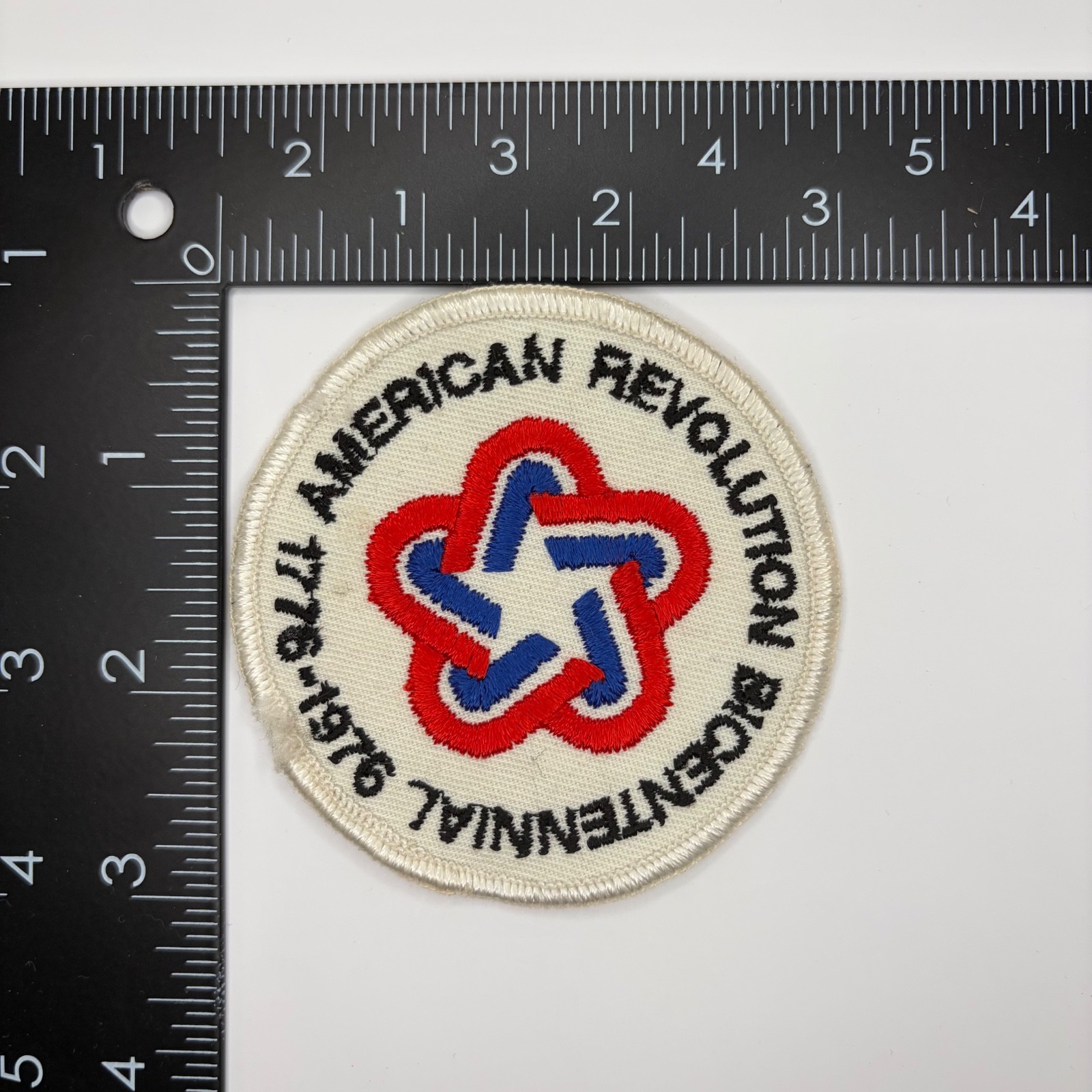 Vintage American Revolution Bicentennial 1776 1976 Patch