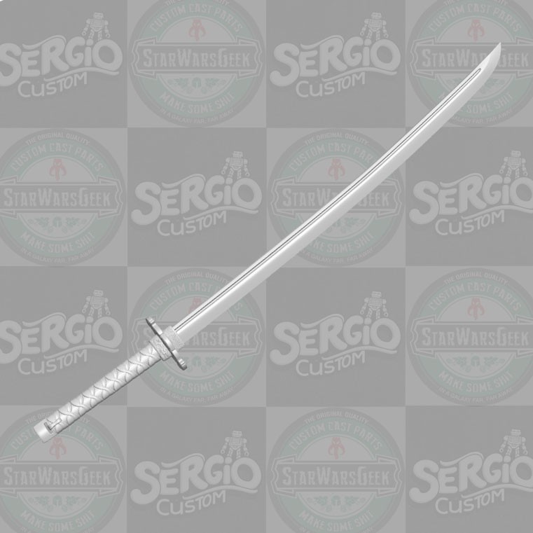 Ryu Hayabusa Ninja Gaiden custom katana sword for 1:10 1:12 1:18 action figures