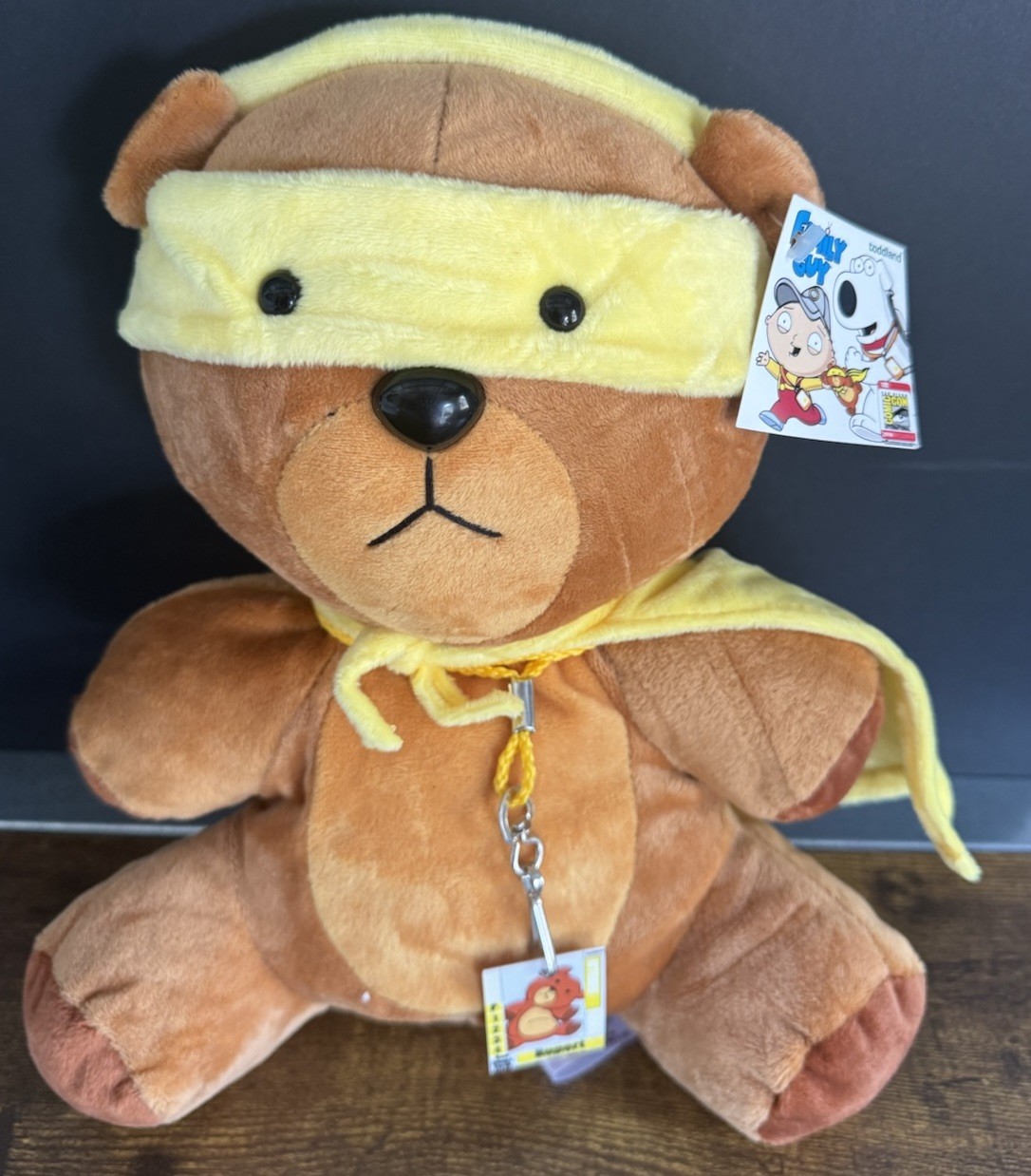 SDCC 2018 Family Guy Toddland Stuffed Super Rupert - New With Tag