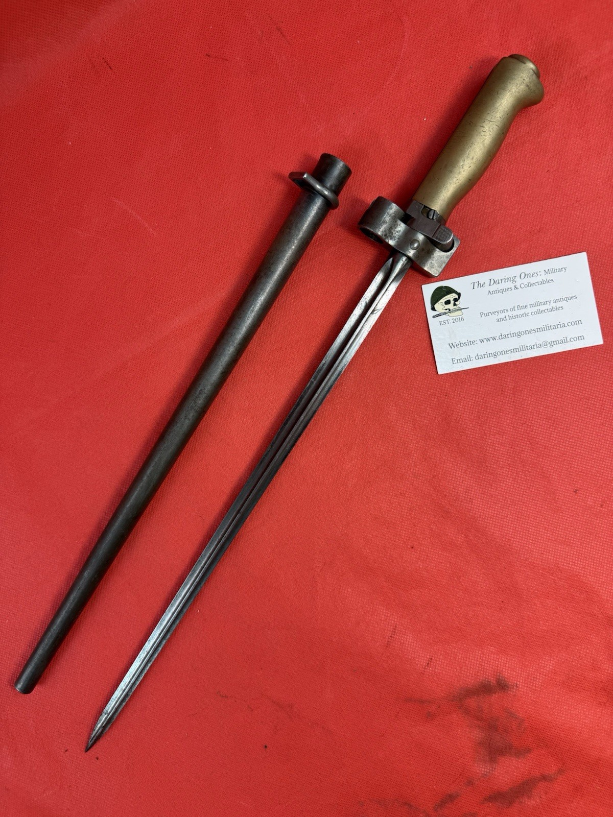 Original WW1 Era French M1886/1935 Lebel Rifle Bayonet