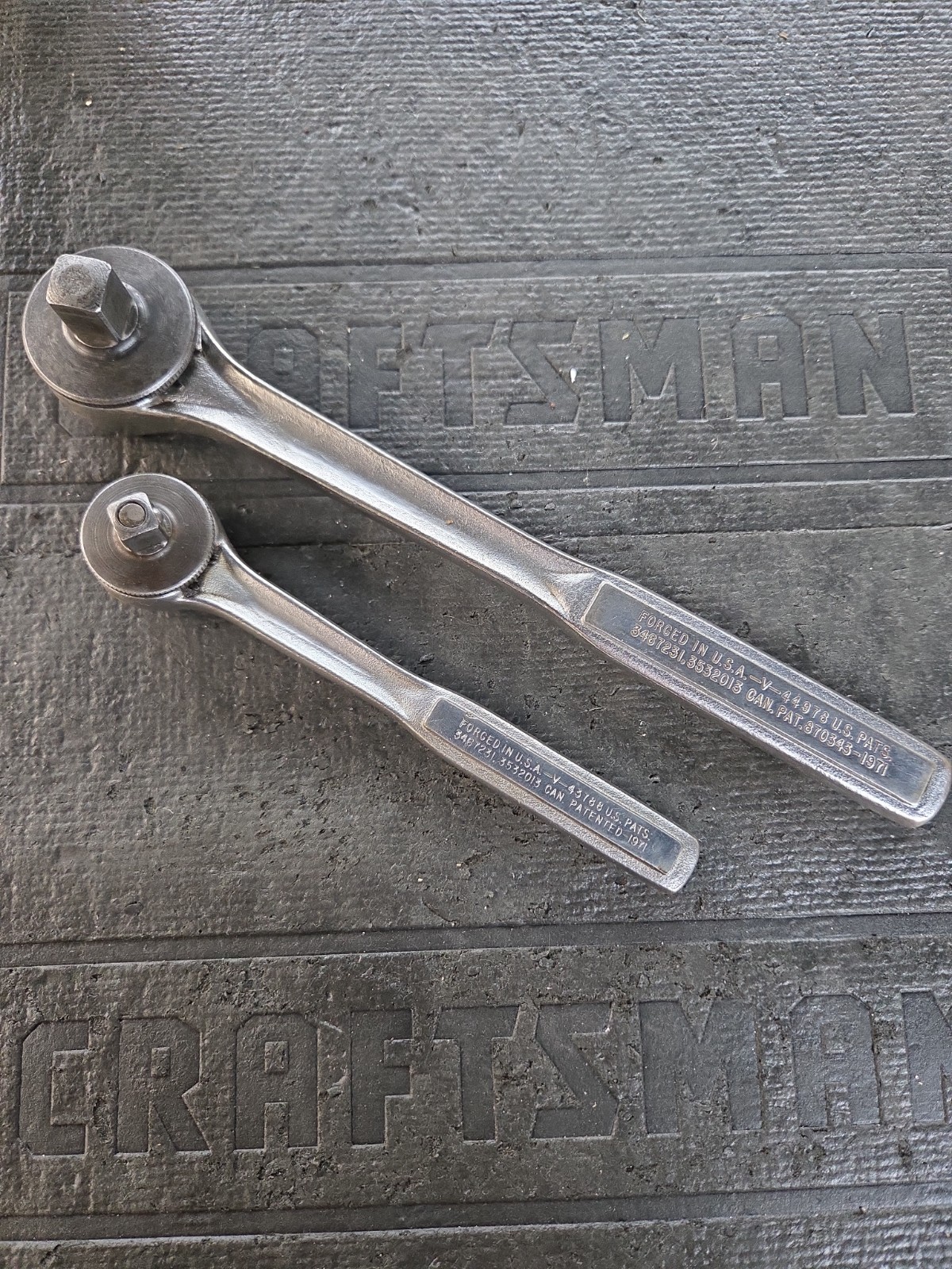 Vintage Craftsman RHFT Ratchet Set  3/8\