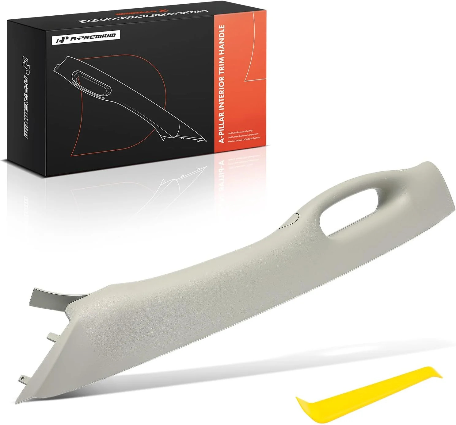Front Left A Pillar Grab Handle Molding Trim | Compatible with 2002-2010 Dodge R