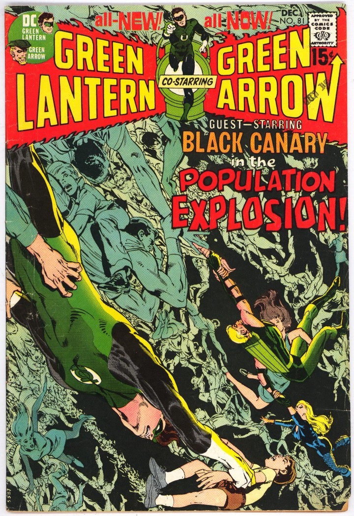 Green Lantern Arrow 81 Neal Adams Denny O\'Neil Black Canary DC Bronze 1970 BIN
