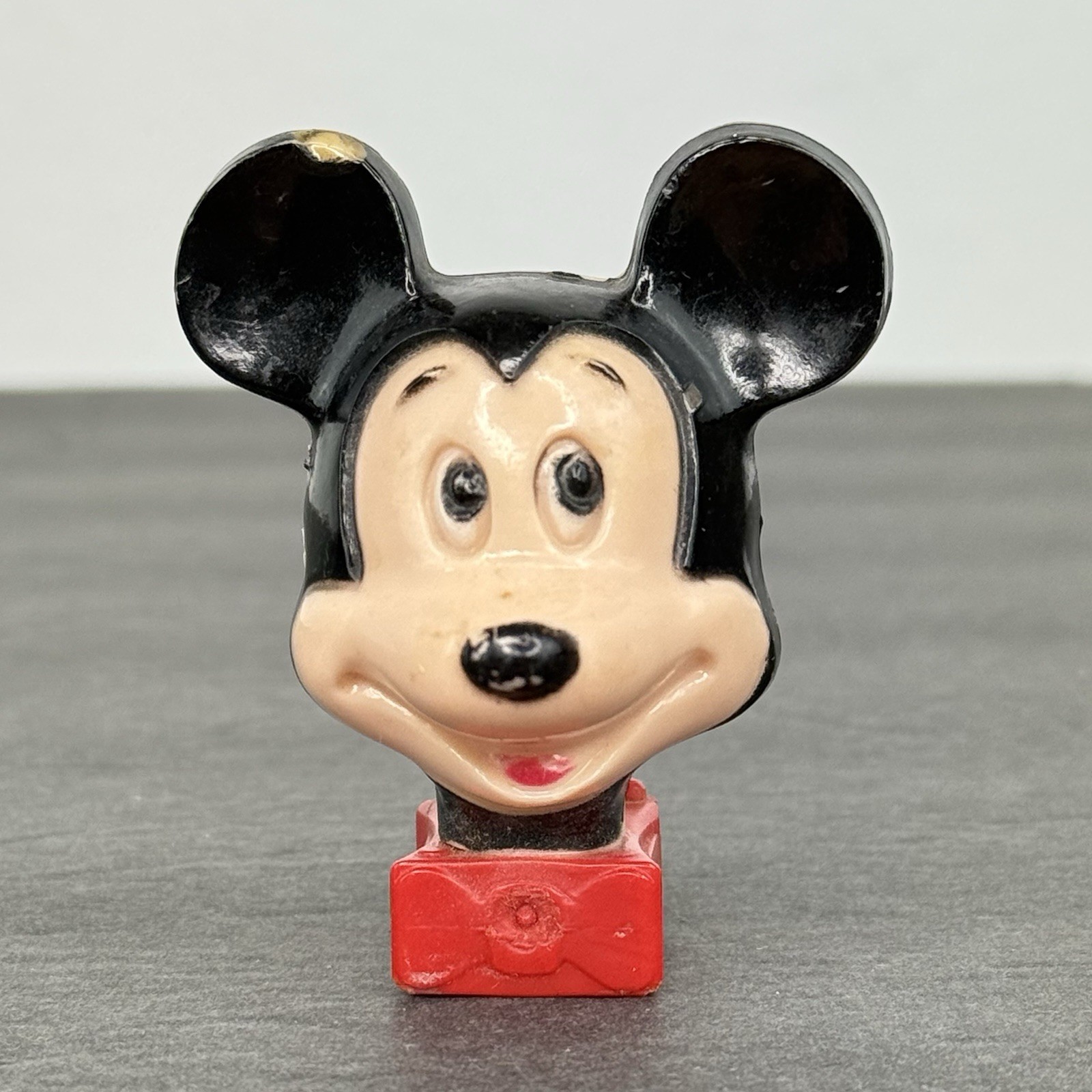 Vtg 1970's 3D Figural Disney Mickey Mouse Wall Plug In Night Light Untested