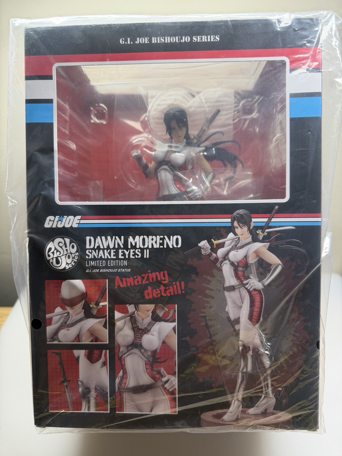 2022 Kotobukiya GI Joe Bishoujo Dawn Moreno Snake Eyes II Limited Edition Statue