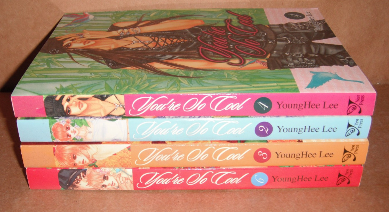 You\'re So Cool Vol. 2,3,4,6 Manga Graphic Novels English