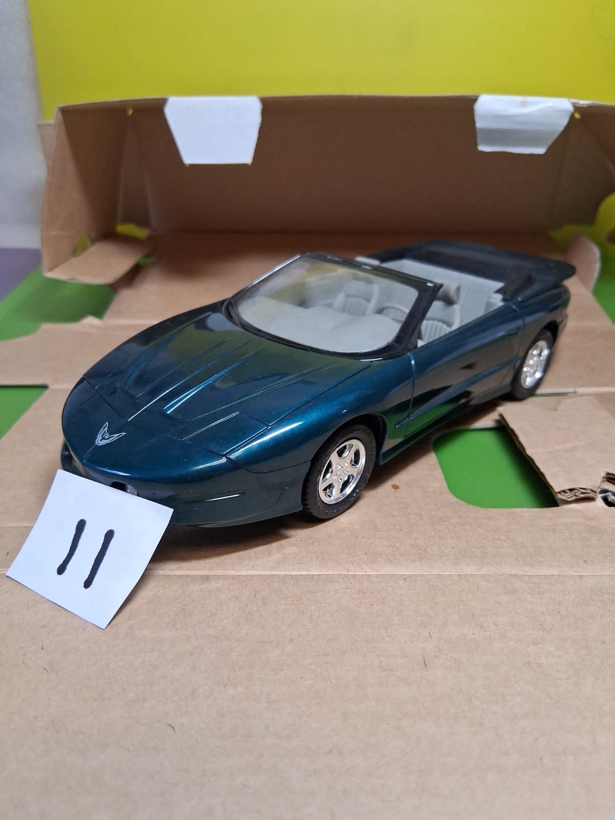 AMT/ERTL 1995 Pontiac Firebird Convertible (Teal) 8937EO 1/25 Promotional Model
