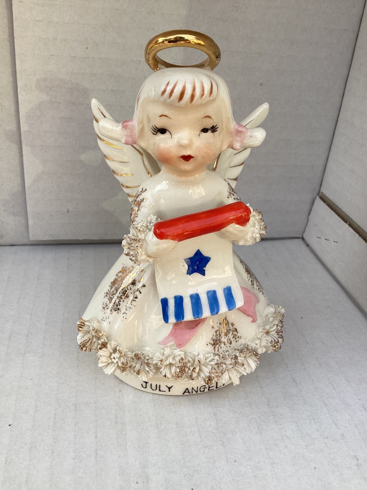 Vintage Lefton July Angel AR1987N