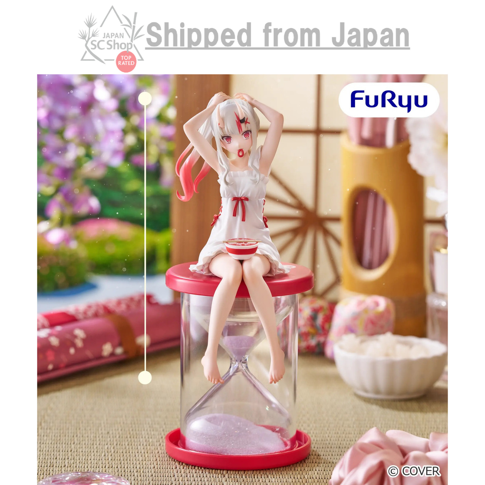 PSL hololive production Nakiri Ayame Noodle Stopper Figure NEW Japan FuRyu Pre