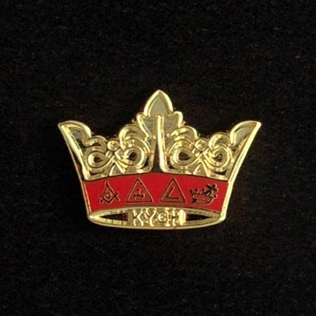 Masonic Knight York Cross of Honor Lapel Pin (KYCH-1)